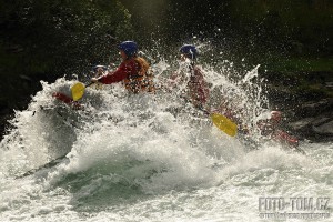 Rafting v Norsku na řece Sjoa - Golfský proud