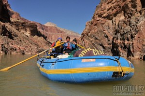 Cargo raft, Grand Canyon, Colorado