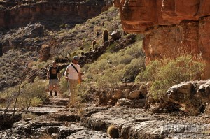 Tapeats Creek track, Grand Canyon